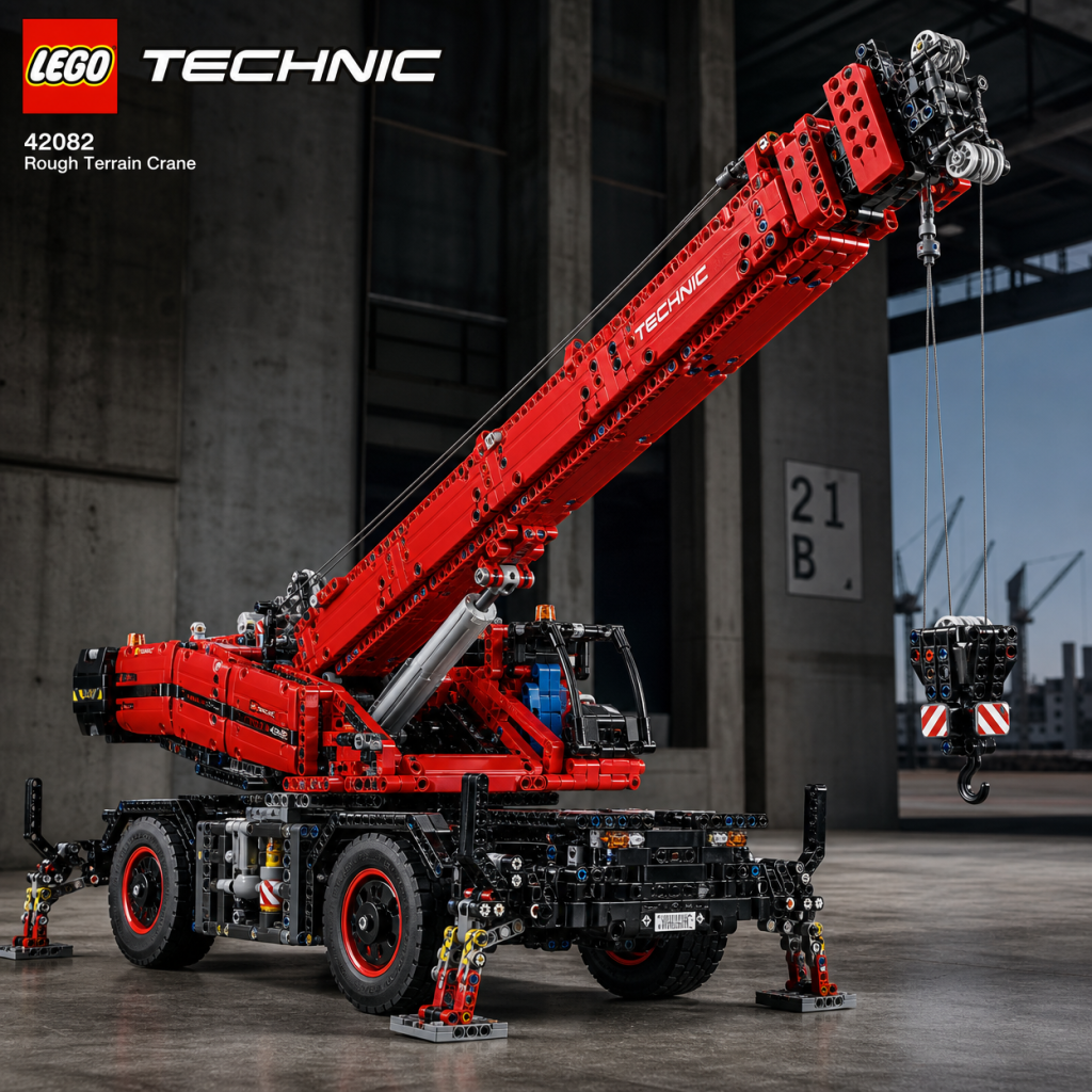 LEGO Technic Rough Terrain Crane 42082