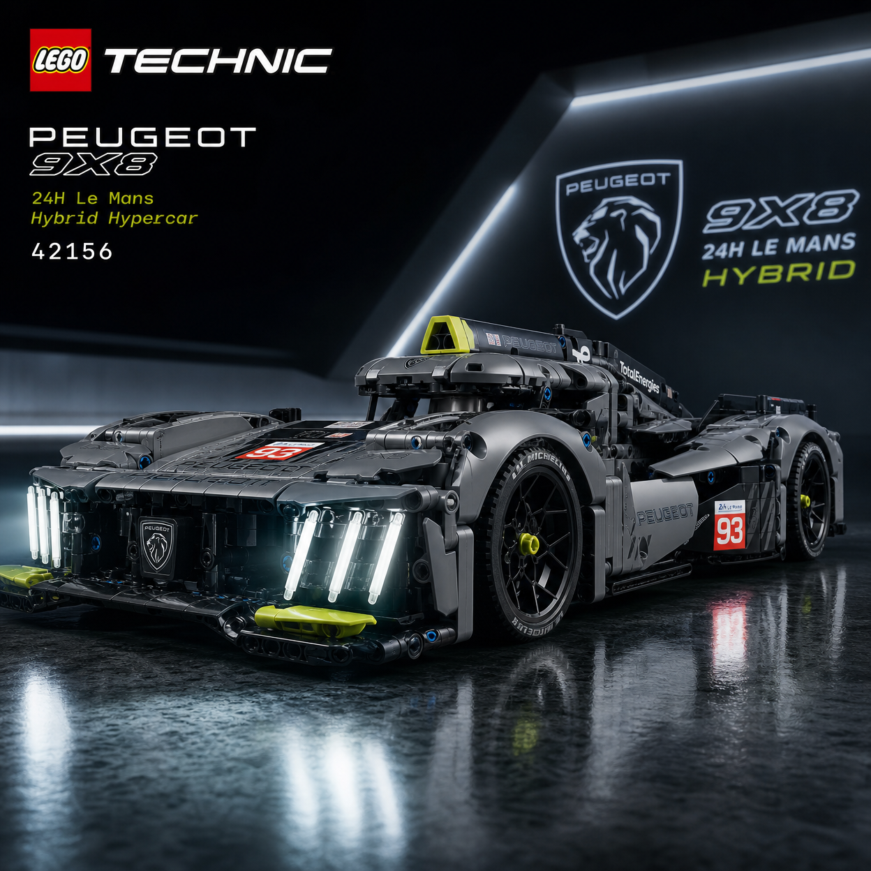LEGO Technic Peugeot 9X8 Le Mans 42156
