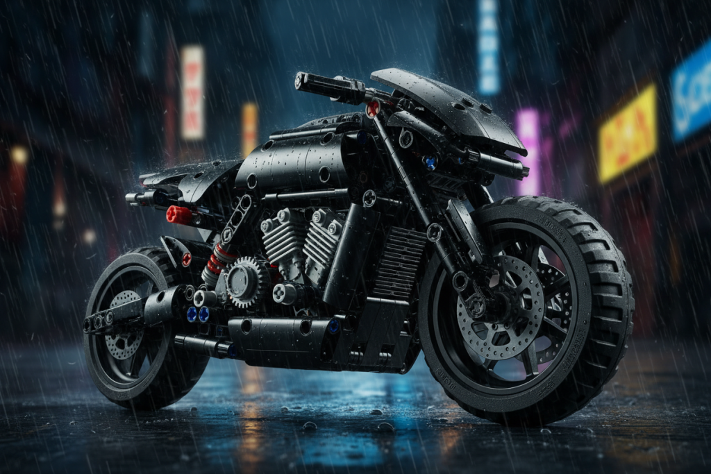 LEGO Technic Batcycle 42155